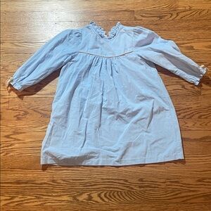 Little English Light Blue Kids Dress